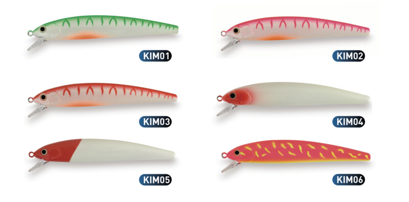 COLORES KOUKAI IKA Minnow Pesca cefalópodos Jibidevones