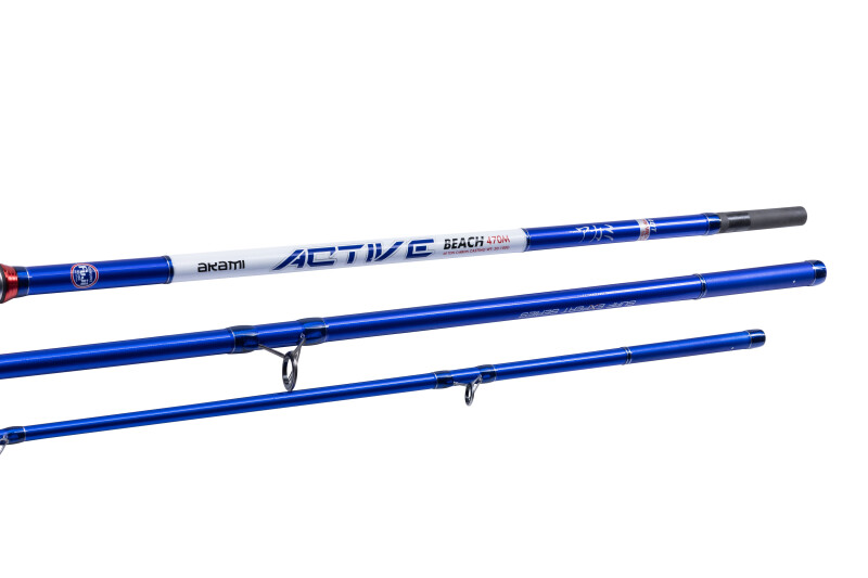 DET. 3 ACTIVE BEACH Cañas enchufables Carbono surf casting