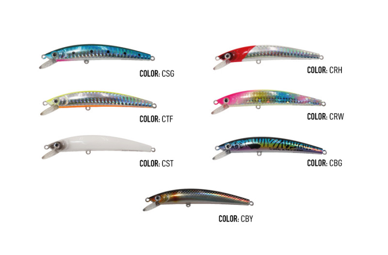 COLORES ROSY MINNOW  Señuelos Aparejos Para spinning