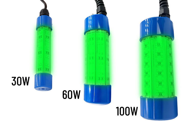 DET. 1 LED UNDERWATER FISHING LIGHT GREEN Accesorios y Complementos Linternas y lámparas