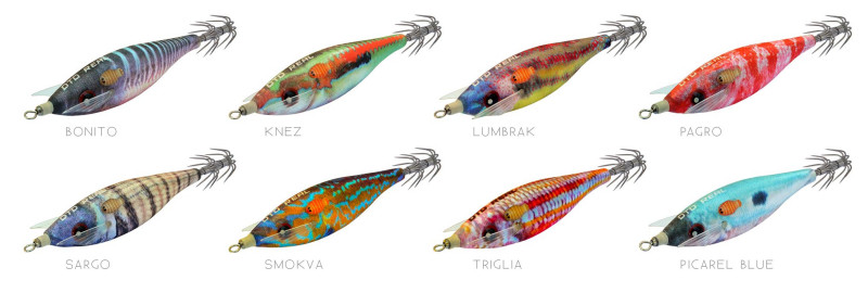 COLORES REAL FISH  Pesca cefalópodos DTD