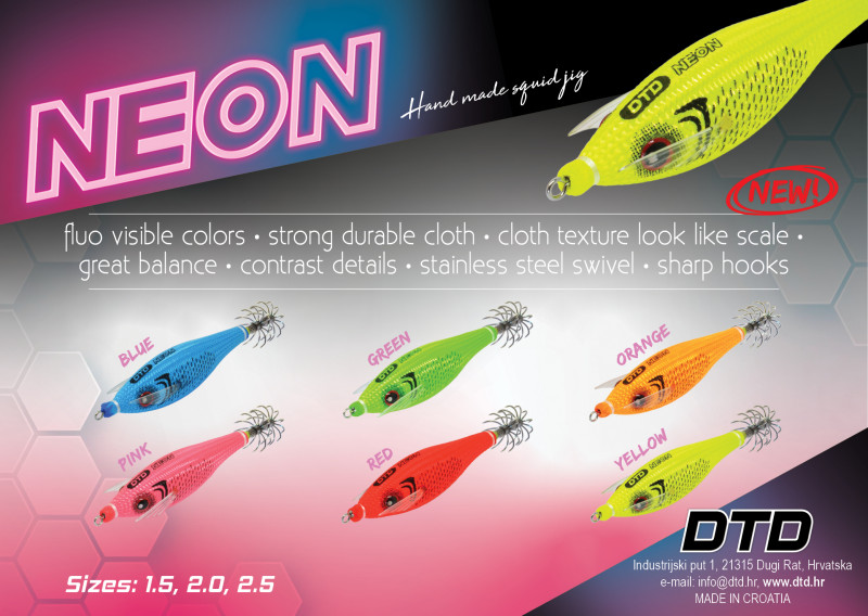 NEON NEON Pesca cefalópodos DTD