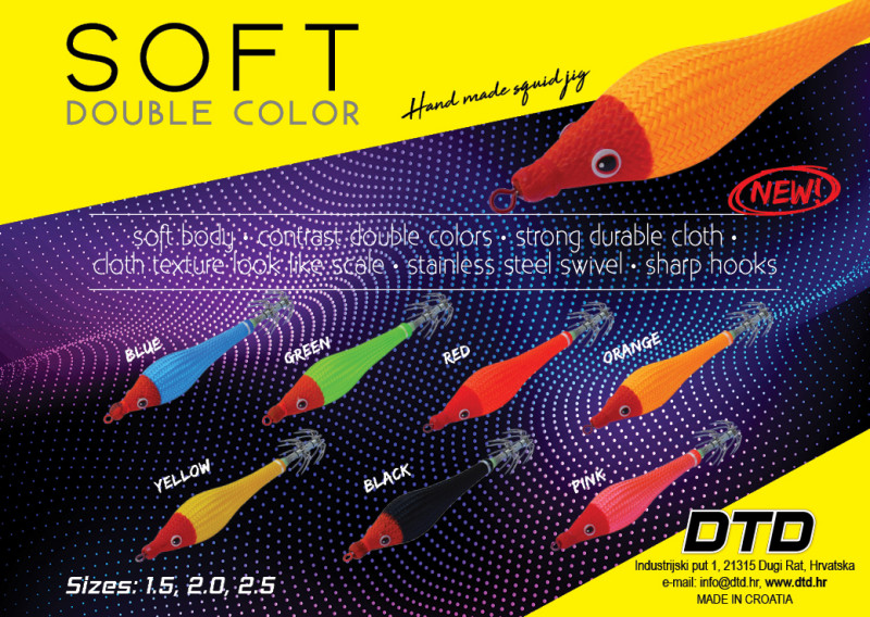 SOFT DOUBLE COLOR GLAVOC SOFT DOUBLE COLOR GLAVOC Pesca cefalópodos DTD